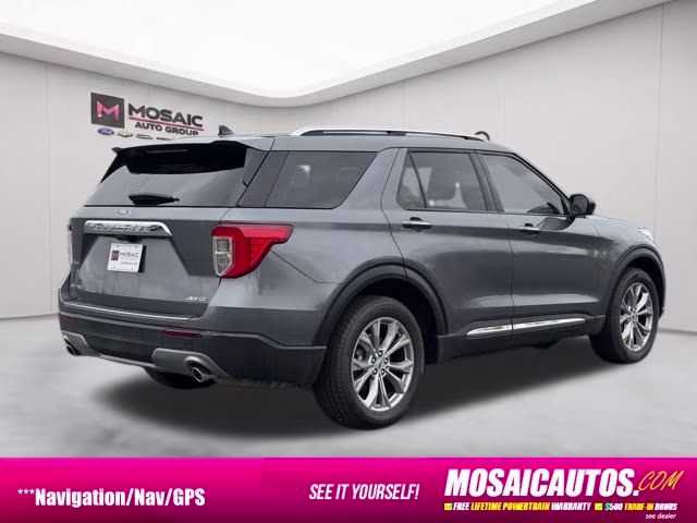 2023 Gray Metallic Ford Explorer Limited 4X4 SUV