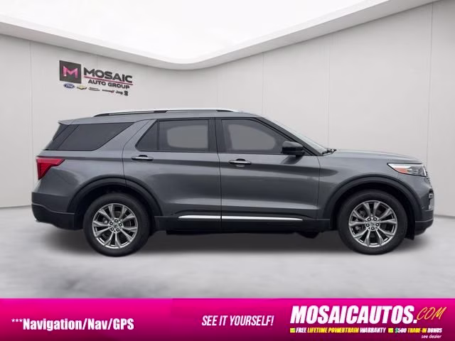 2023 Gray Metallic Ford Explorer Limited 4X4 SUV