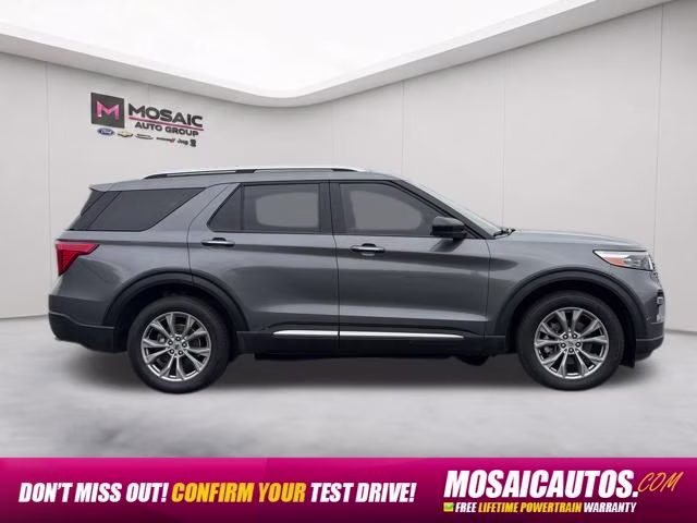 2023 Gray Metallic Ford Explorer Limited 4X4 SUV