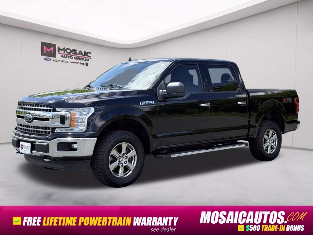 2020 Agate Black Metallic Ford F-150 XLT 4X4 Truck