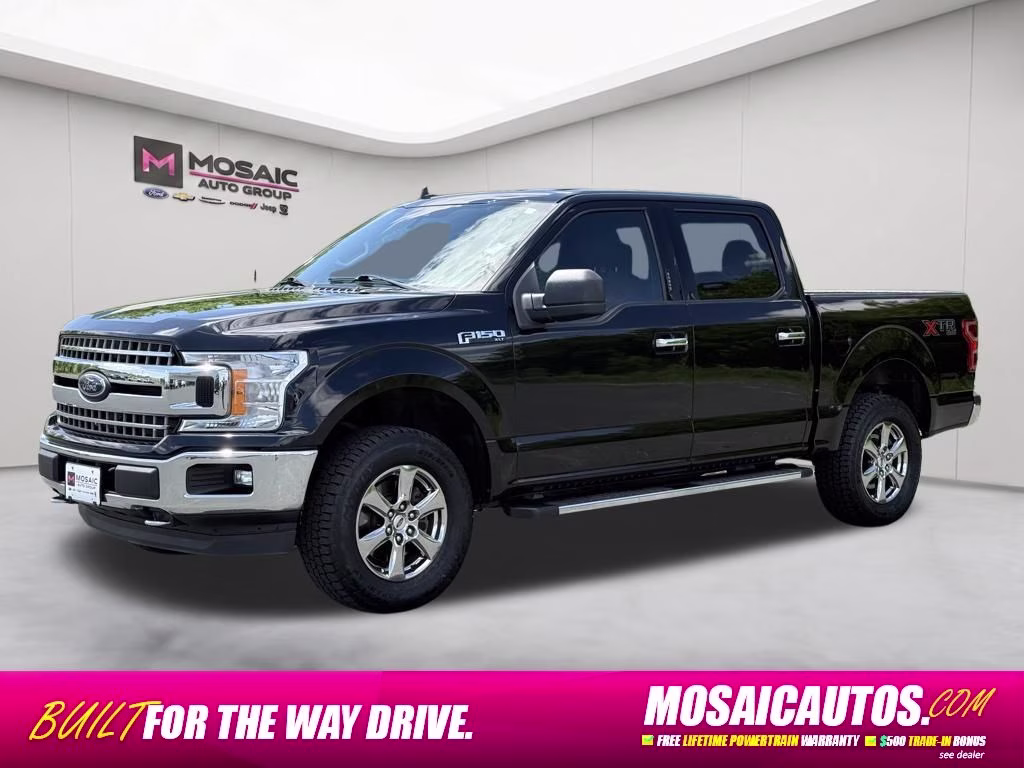 2020 Agate Black Metallic Ford F-150 XLT 4X4 Truck