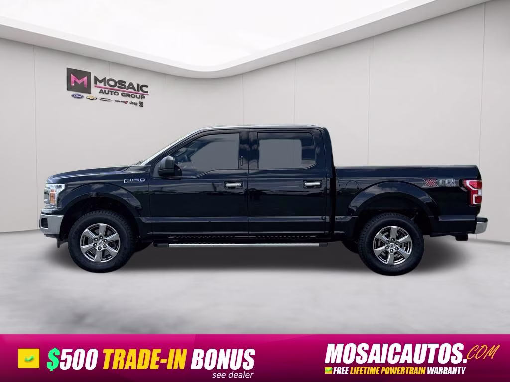 2020 Agate Black Metallic Ford F-150 XLT 4X4 Truck