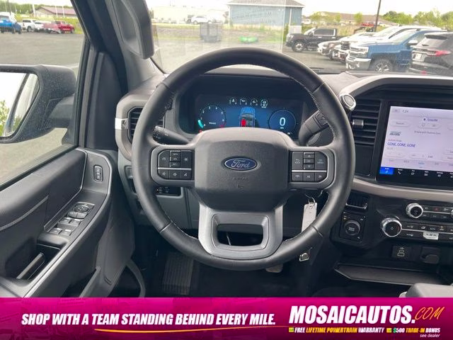 2025 Blue Metallic Ford F-150 XLT 4X4 Truck