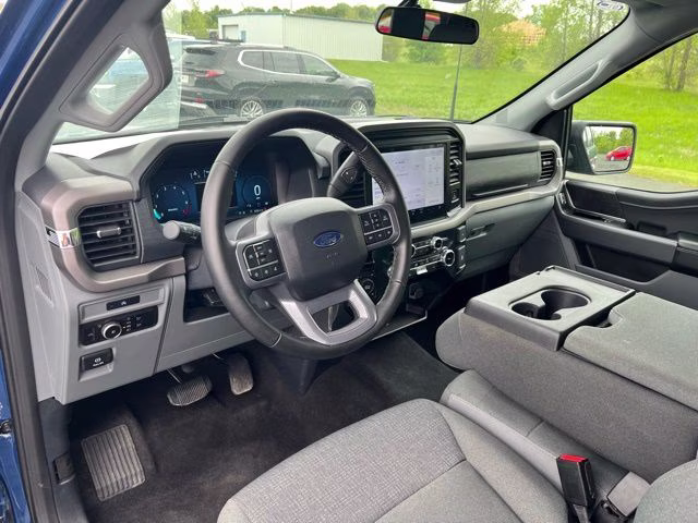 2025 Blue Metallic Ford F-150 XLT 4X4 Truck