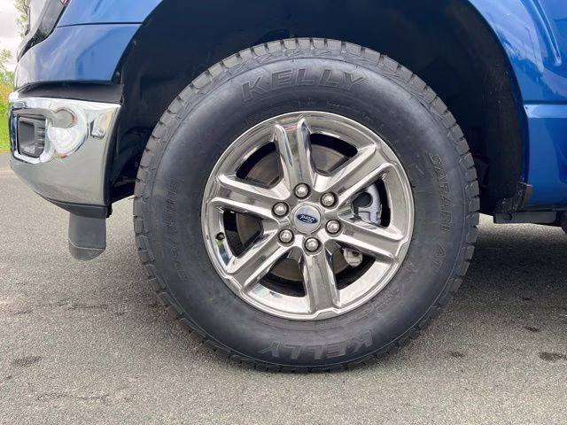 2025 Blue Metallic Ford F-150 XLT 4X4 Truck