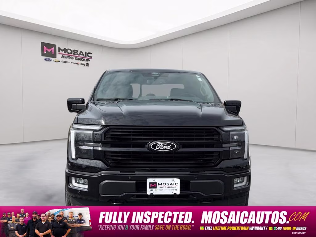 2025 Black Ford F-150 Platinum 4X4 Truck