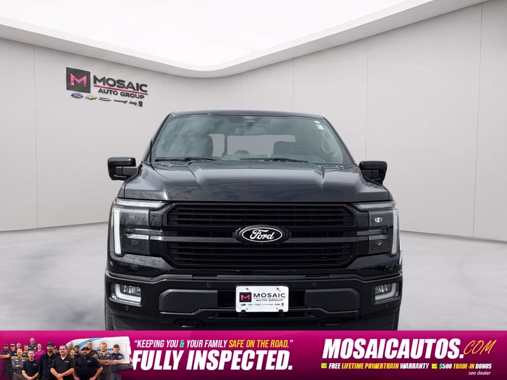 Used 2025 Ford F-150 Platinum with VIN 1FTFW7L87SFA04520 for sale in Zumbrota, Minnesota