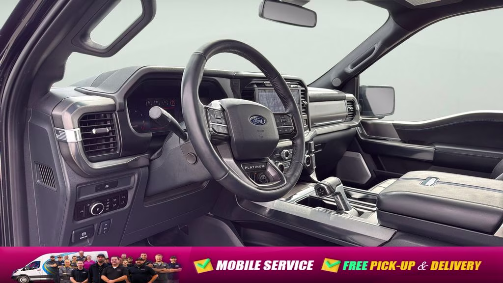2025 Black Ford F-150 Platinum 4X4 Truck