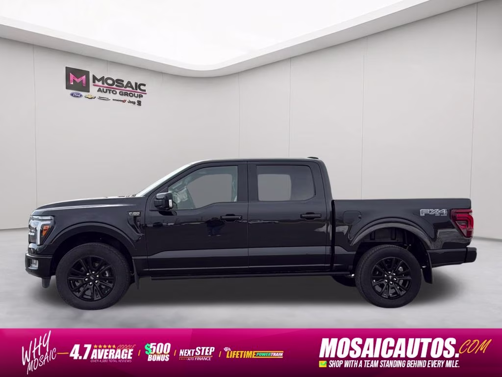 2025 Black Ford F-150 Platinum 4X4 Truck