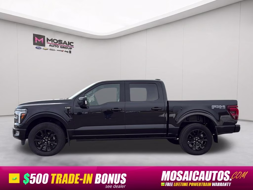 2025 Black Ford F-150 Platinum 4X4 Truck