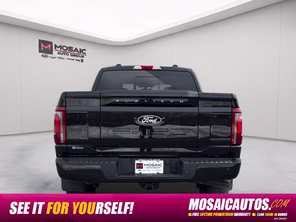 2025 Black Ford F-150 Platinum 4X4 Truck