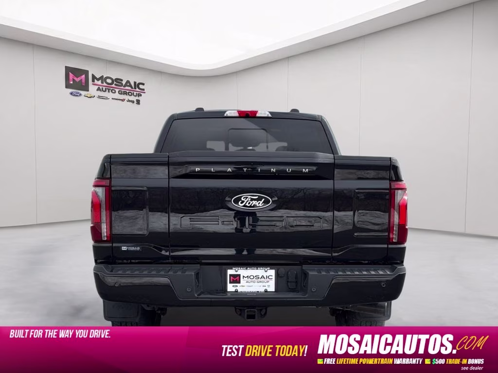 2025 Black Ford F-150 Platinum 4X4 Truck