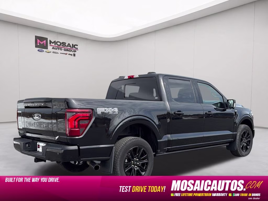 2025 Black Ford F-150 Platinum 4X4 Truck