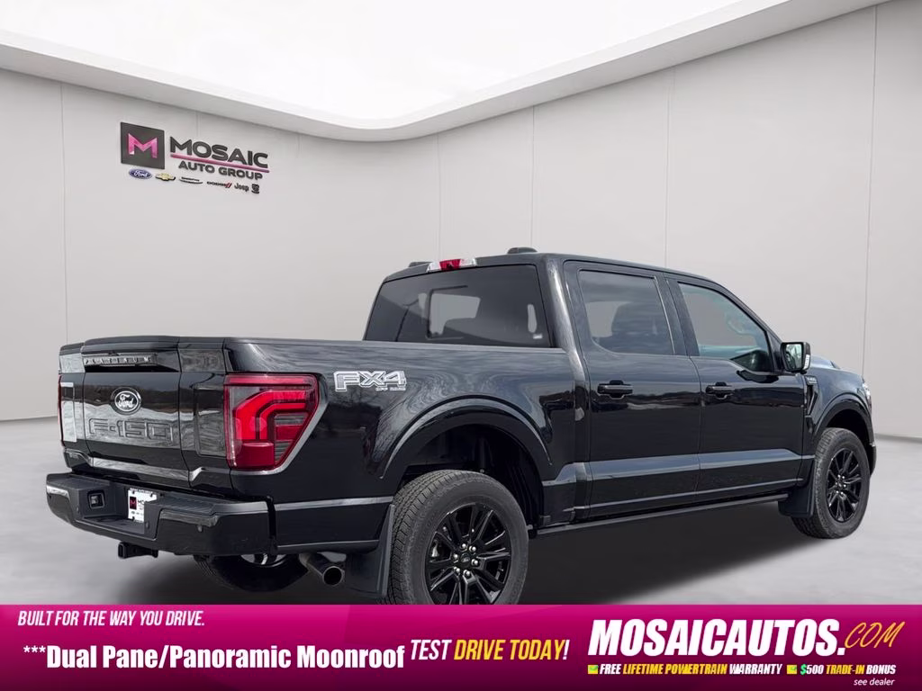 2025 Black Ford F-150 Platinum 4X4 Truck