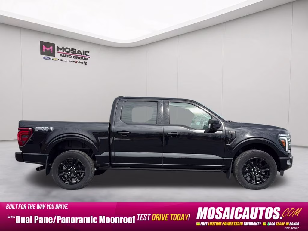 2025 Black Ford F-150 Platinum 4X4 Truck