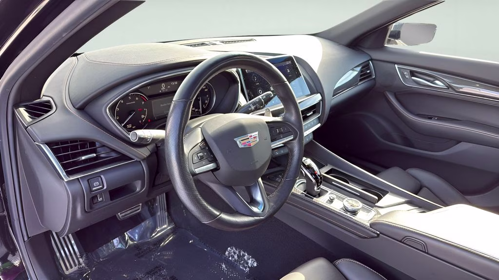 2024 Black Cadillac CT5 Sport RWD Sedan