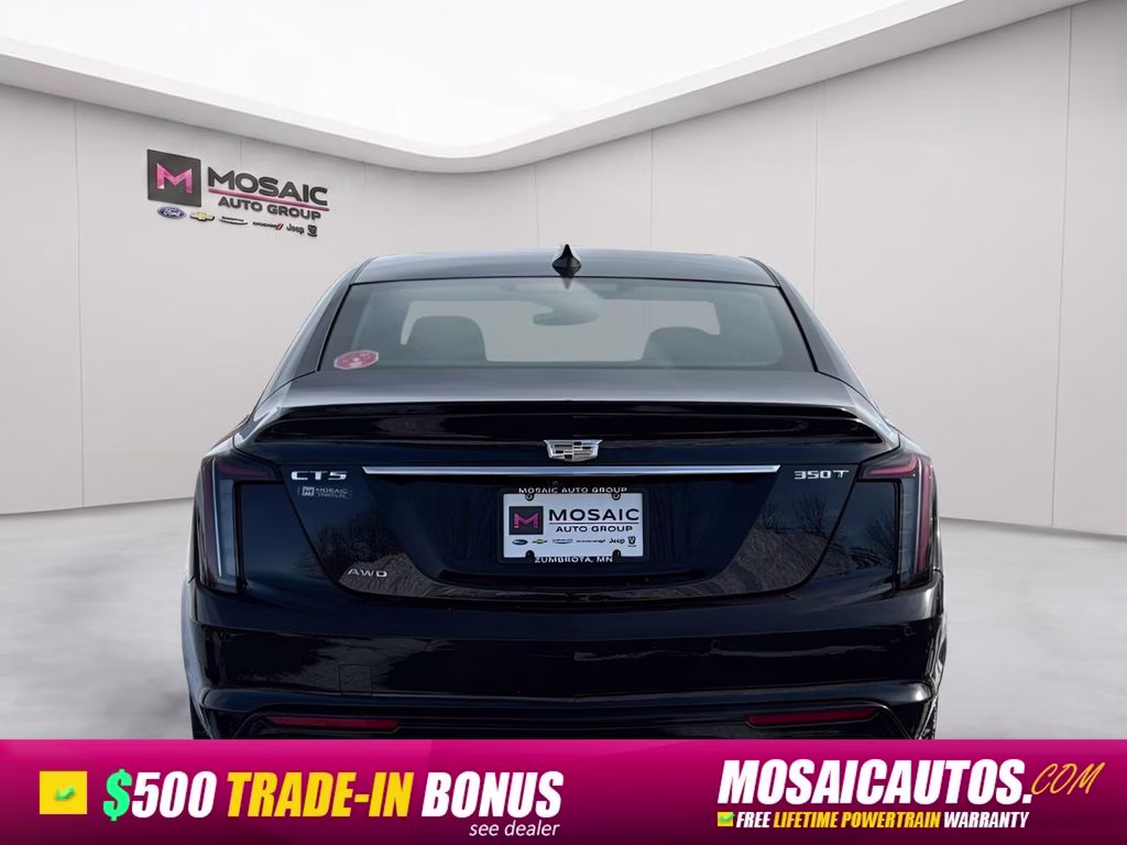 2024 Black Cadillac CT5 Sport RWD Sedan