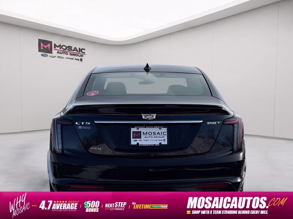 2024 Black Cadillac CT5 Sport AWD Sedan
