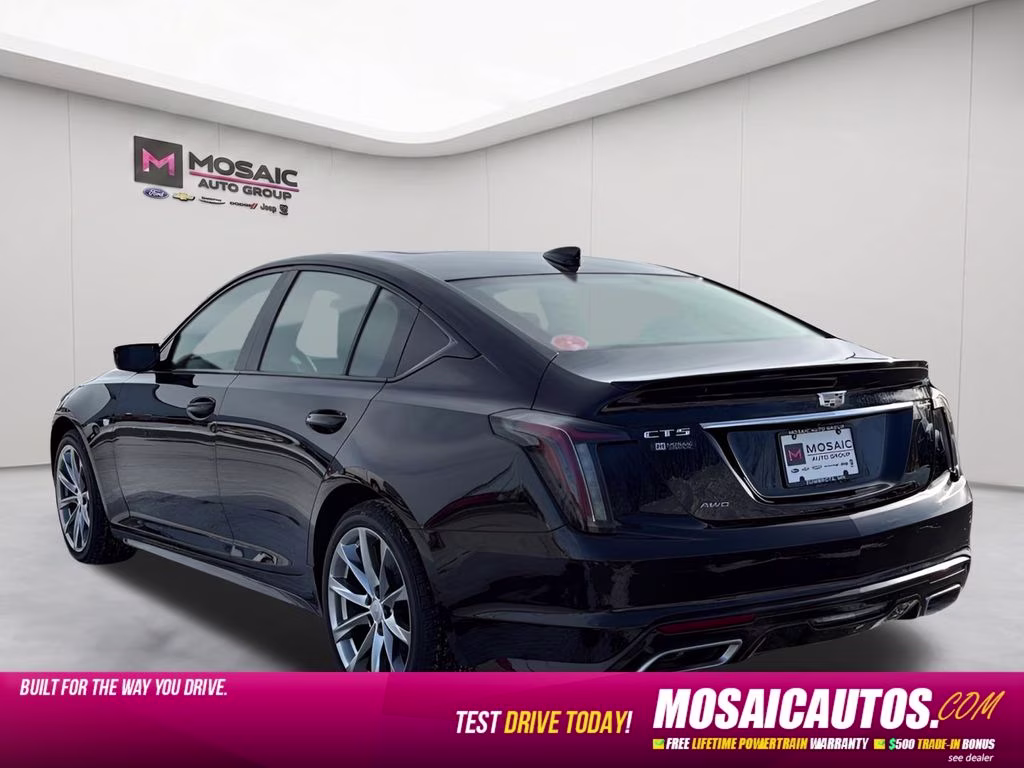 2024 Black Cadillac CT5 Sport RWD Sedan
