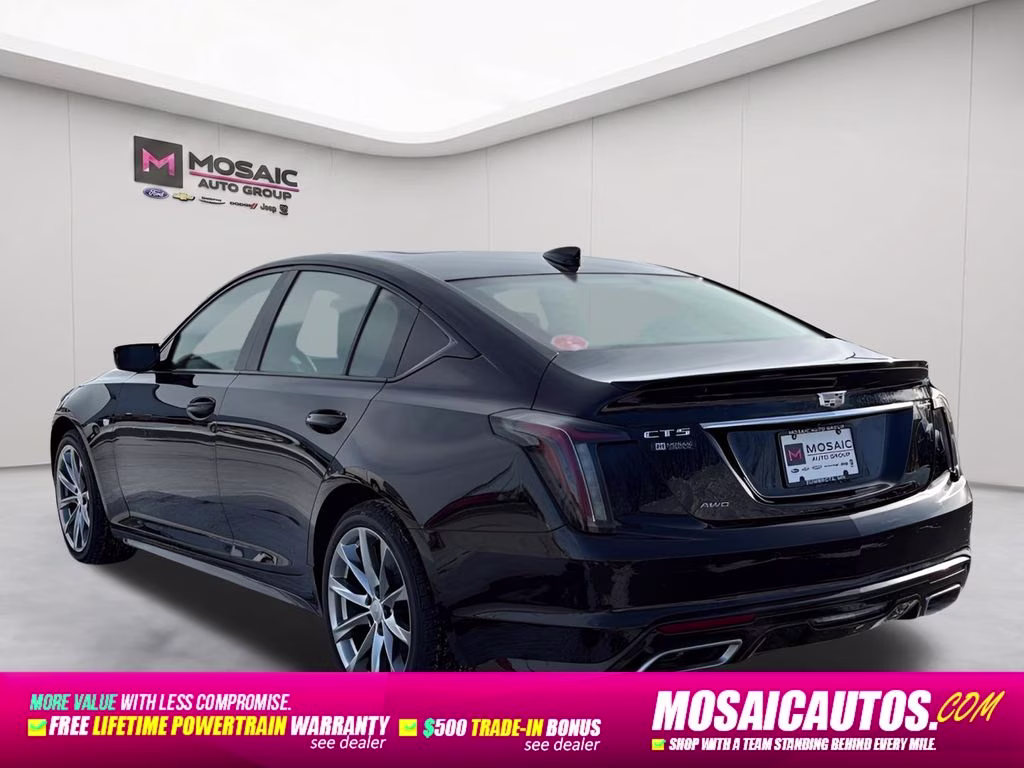 2024 Black Cadillac CT5 Sport AWD Sedan