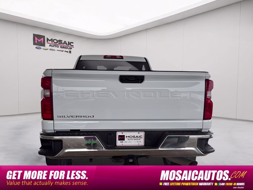 2025 Summit White Chevrolet Silverado 2500HD Work Truck 4X4 Truck