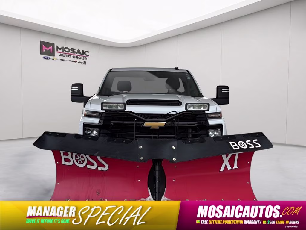 2025 Summit White Chevrolet Silverado 2500HD Work Truck 4X4 Truck