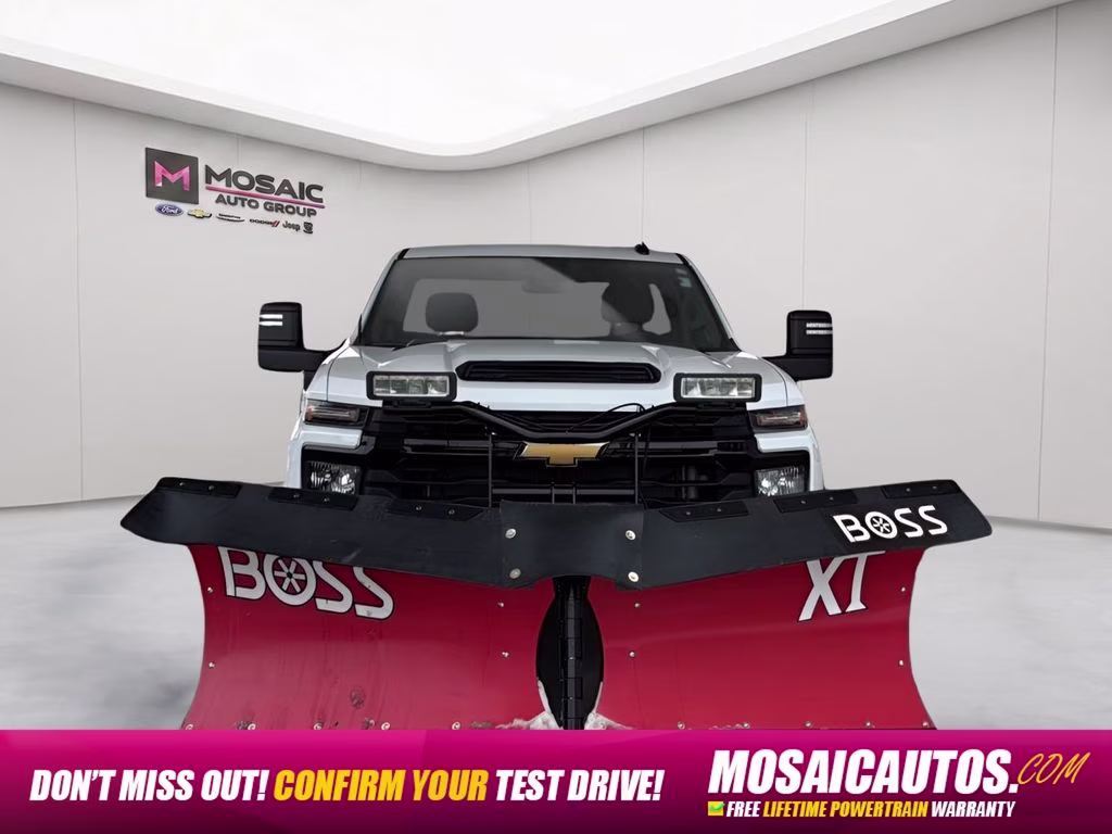 2025 Summit White Chevrolet Silverado 2500HD Work Truck 4X4 Truck