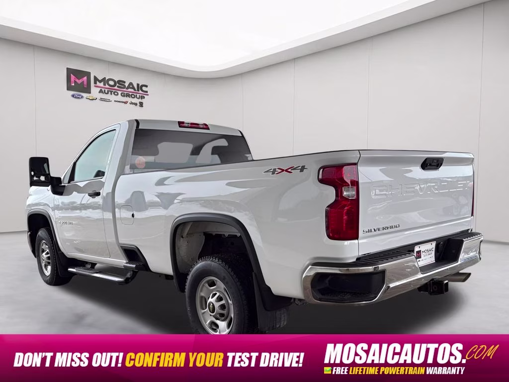 2025 Summit White Chevrolet Silverado 2500HD Work Truck 4X4 Truck