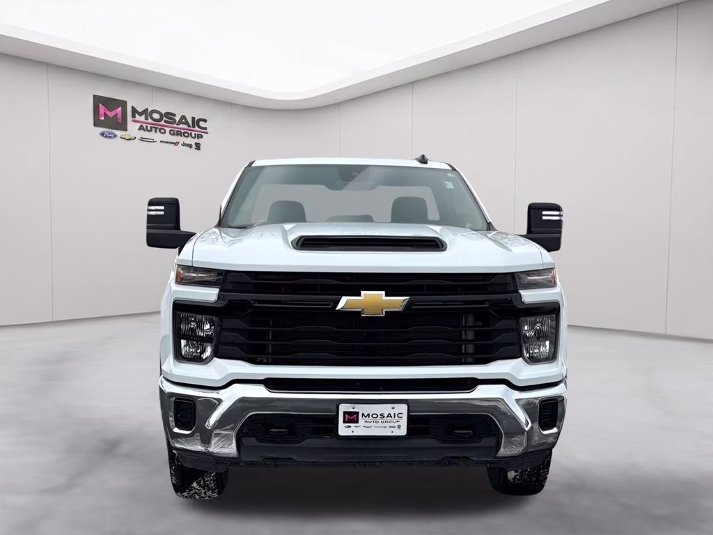 2025 Summit White Chevrolet Silverado 2500HD Work Truck 4X4 Truck