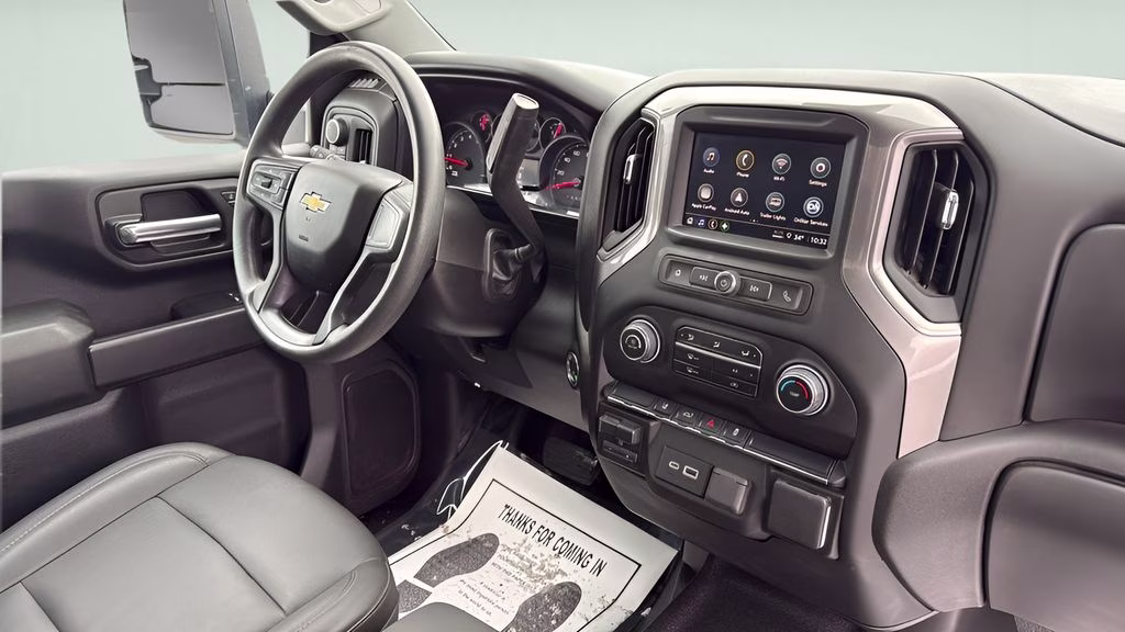 2025 Summit White Chevrolet Silverado 2500HD Work Truck 4X4 Truck