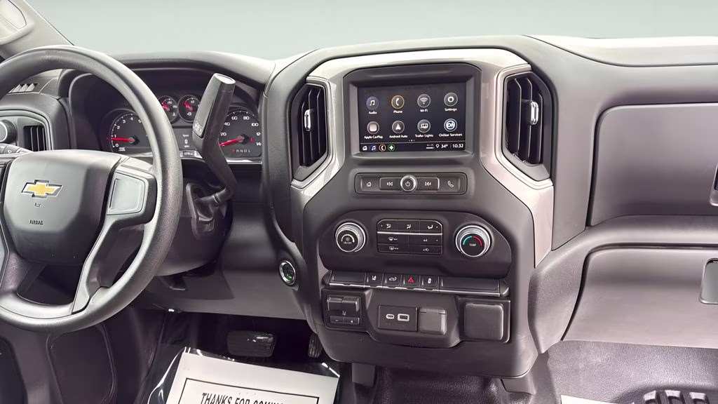 2025 Summit White Chevrolet Silverado 2500HD Work Truck 4X4 Truck