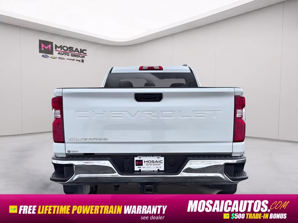 2025 Summit White Chevrolet Silverado 2500HD Work Truck 4X4 Truck