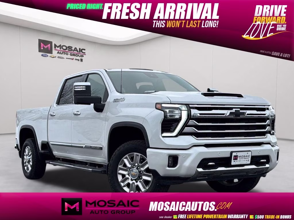 2024 Pearl Chevrolet Silverado 3500HD High Country 4X4 Truck