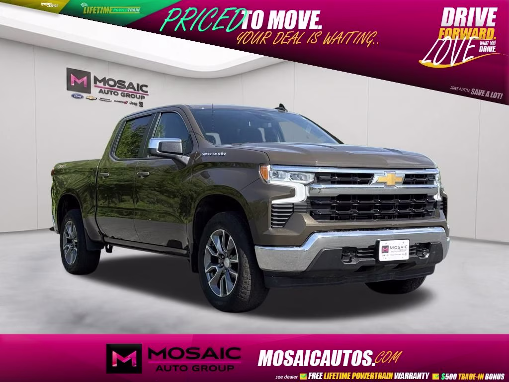 2024 Harvest Bronze Metallic Chevrolet Silverado 1500 LT 4X4 Truck