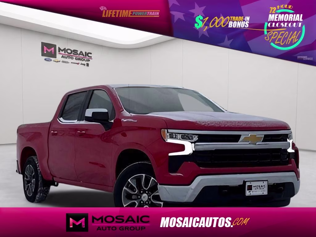 2026 Red Hot Chevrolet Silverado 1500 LT 4X4 Truck