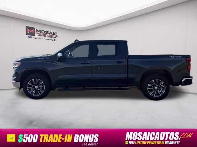 2025 Cypress Gray Chevrolet Silverado 1500 LT 4X4 Truck