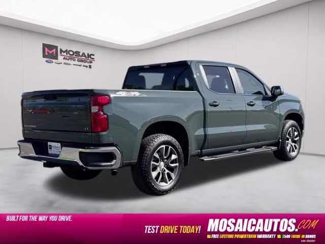 2025 Cypress Gray Chevrolet Silverado 1500 LT 4X4 Truck