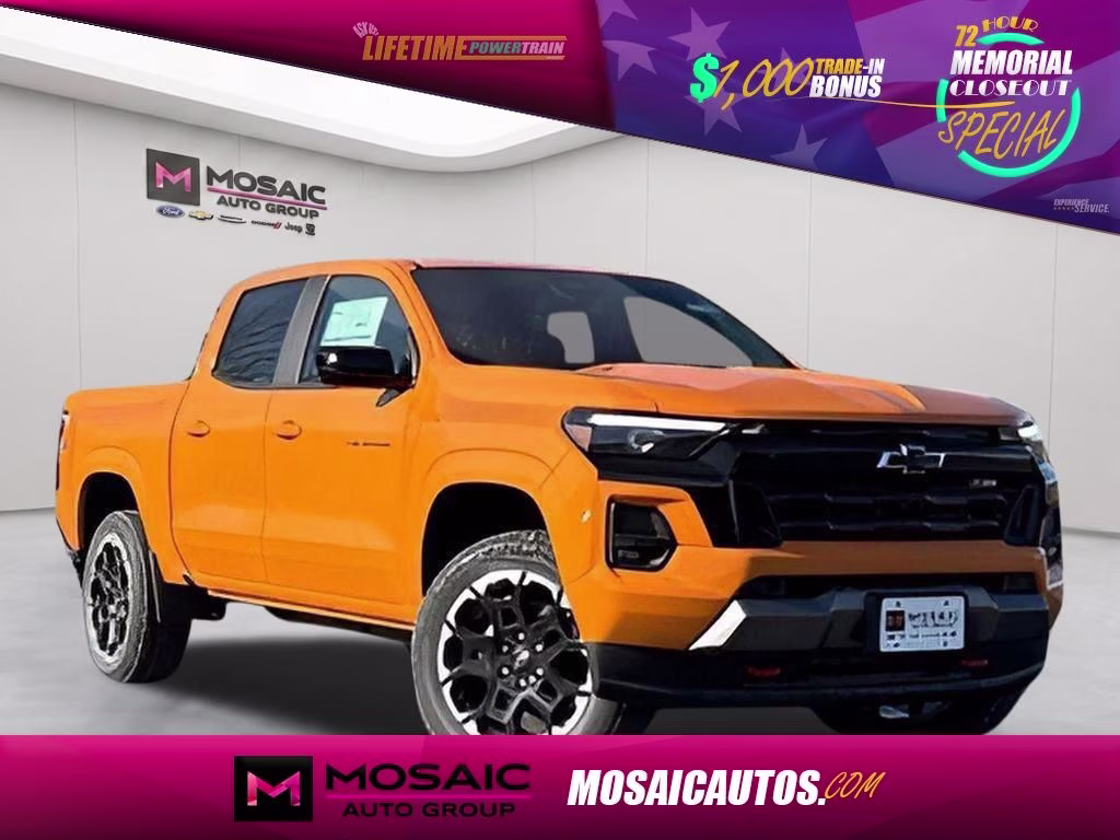 2026 Sunrise Orange Chevrolet Colorado Z71 4X4 Truck