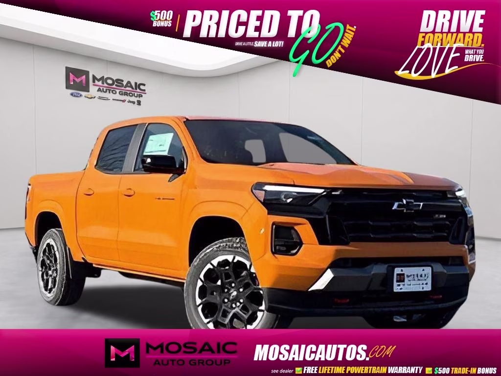 2026 Sunrise Orange Chevrolet Colorado Z71 4X4 Truck