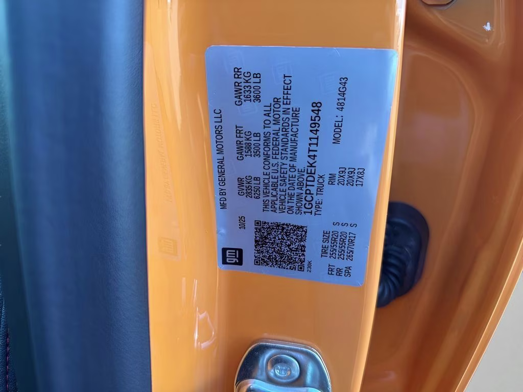 2026 Sunrise Orange Chevrolet Colorado Z71 4X4 Truck