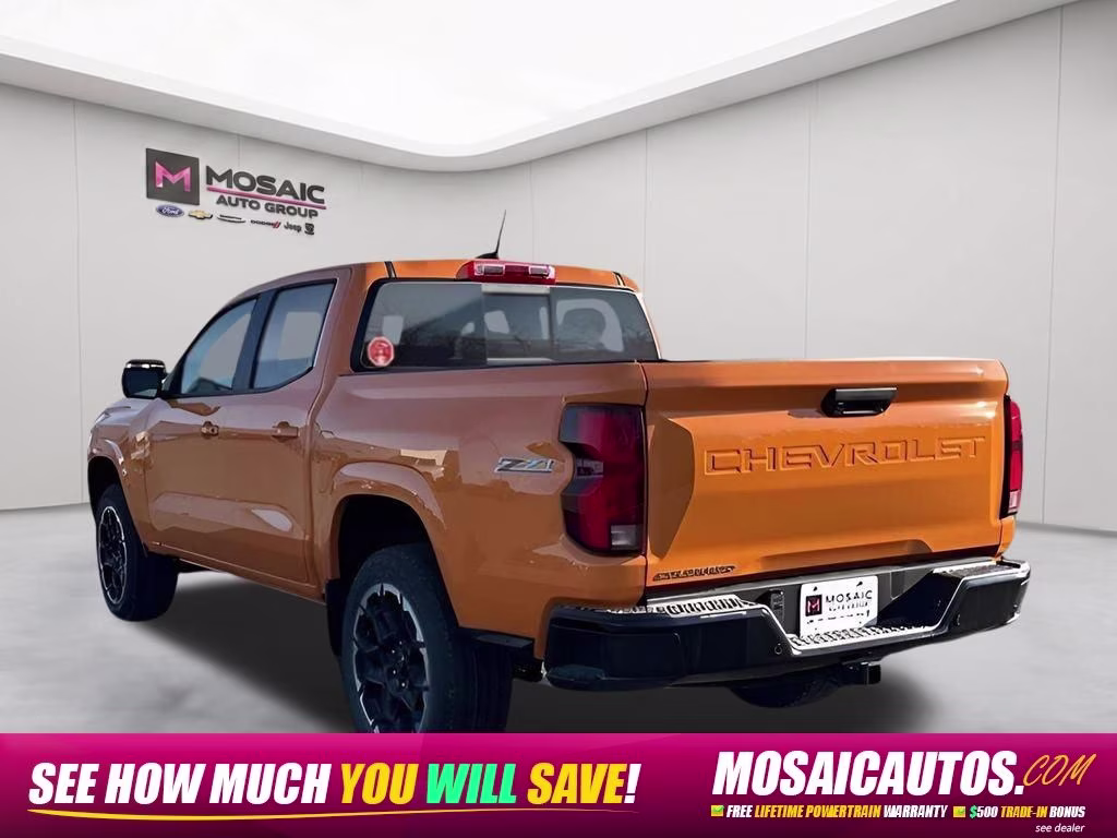 2026 Sunrise Orange Chevrolet Colorado Z71 4X4 Truck