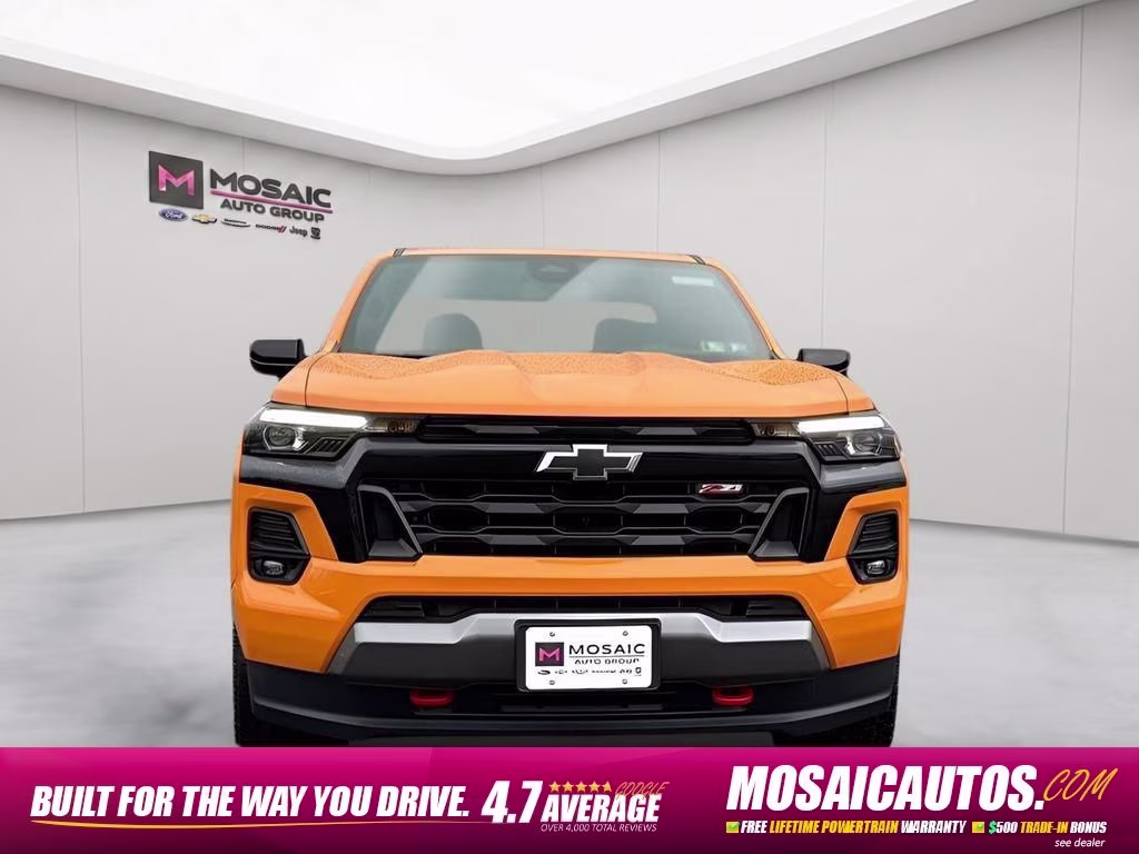 2026 Sunrise Orange Chevrolet Colorado Z71 4X4 Truck