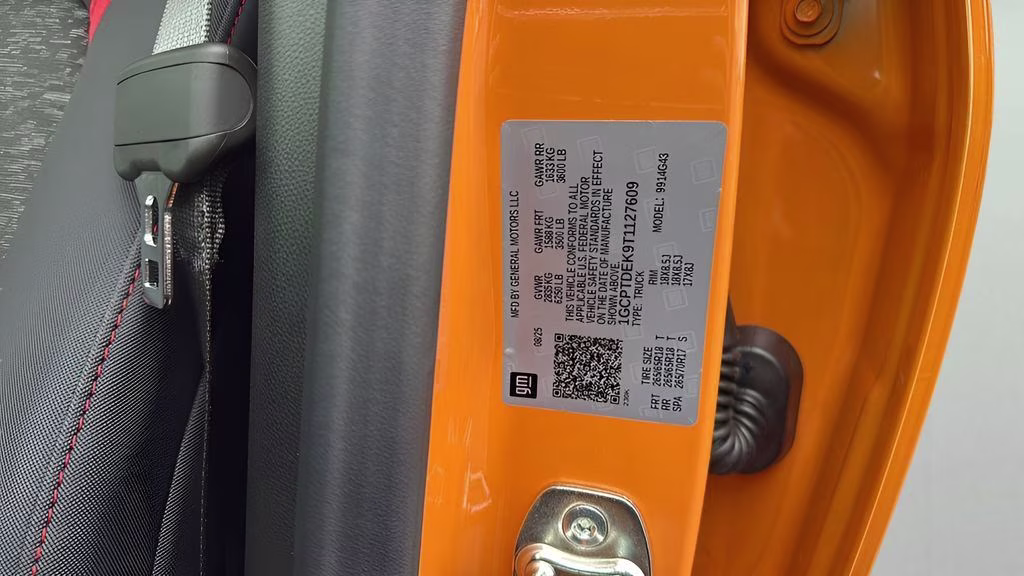 2026 Sunrise Orange Chevrolet Colorado Z71 4X4 Truck