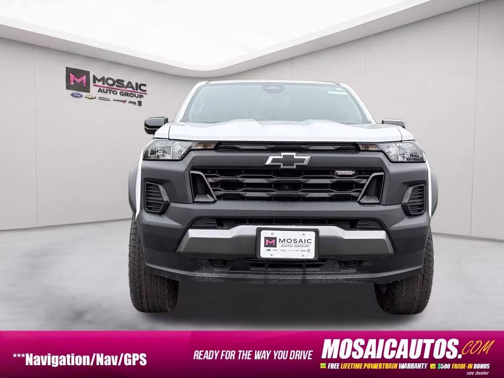 2026 Summit White Chevrolet Colorado Trail Boss 4X4 Truck