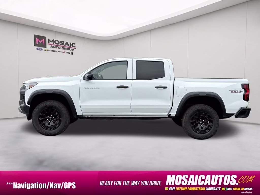 2026 Summit White Chevrolet Colorado Trail Boss 4X4 Truck