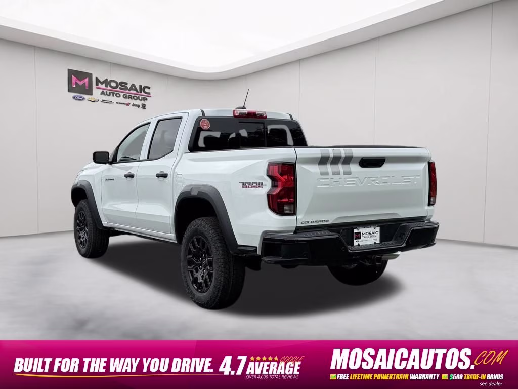 2026 Summit White Chevrolet Colorado Trail Boss 4X4 Truck