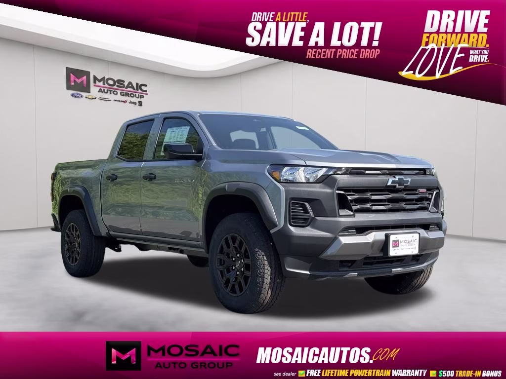 2026 Sterling Gray Metallic Chevrolet Colorado Trail Boss 4X4 Truck