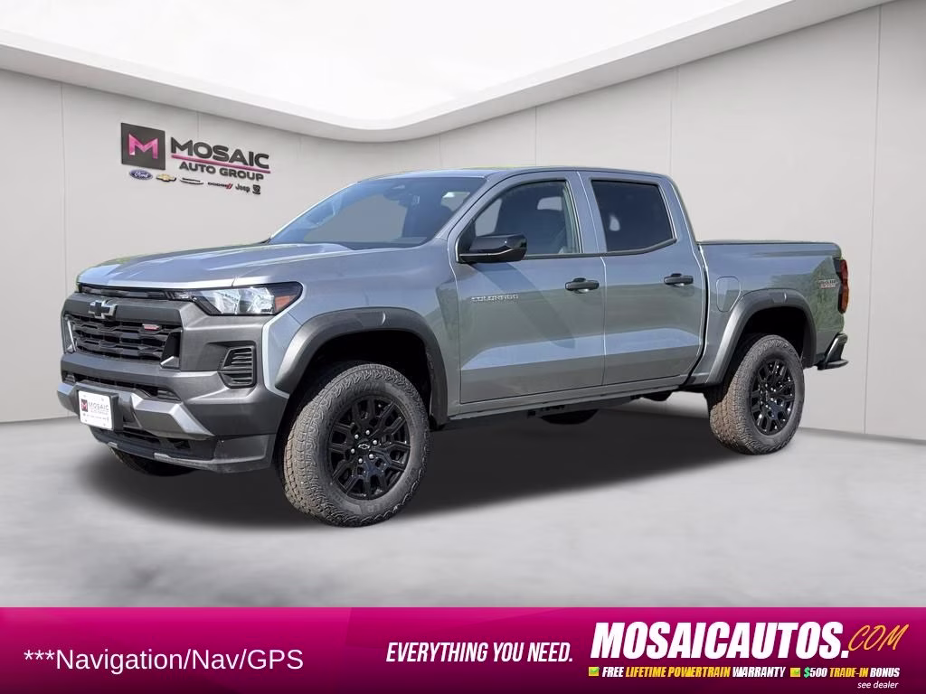 2026 Sterling Gray Metallic Chevrolet Colorado Trail Boss 4X4 Truck