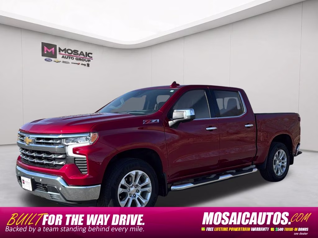 2022 Cherry Red Tintcoat Chevrolet Silverado 1500 LTZ 4X4 Truck