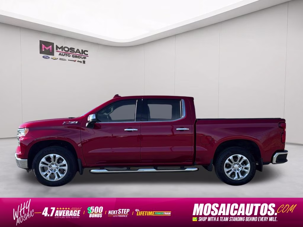 2022 Cherry Red Tintcoat Chevrolet Silverado 1500 LTZ 4X4 Truck